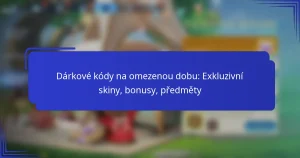 Dárkové kódy na omezenou dobu: Exkluzivní skiny, bonusy, předměty